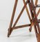 Early 20th Century French Oak Library Folding Step Ladder 10