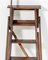 Early 20th Century French Oak Library Folding Step Ladder 9
