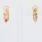 French 20th Century 18 Karat Rose Gold Hoop Clip Earrings 8