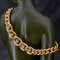 Braccialetto in vetro turchese e perle naturali in oro giallo 18 carati, Francia, XX secolo, Immagine 3