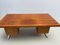 Italienischer Mid-Century Modern Schreibtisch mit Schubladen aus Holz & Chrom, 1970er 2