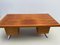 Italienischer Mid-Century Modern Schreibtisch mit Schubladen aus Holz & Chrom, 1970er 3