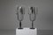 Brutalist Candelabras, Set of 2 9