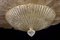 Italian Gold Leaves Murano Glass Ceiling Light or Flush Mount 8