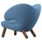 Pelican Chair in Wood and Fabric by Finn Juhl, Image 2