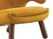 Pelican Chairs in Wood and Fabric by Finn Juhl, Set of 4, Image 7