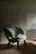 Pelican Chairs in Wood and Fabric by Finn Juhl, Set of 4, Image 11