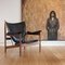 Chieftain Armchair in Wood and Leather by Finn Juhl, Image 9