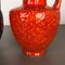 Vase Fat Lava Op Art Multicolore en Poterie de Bay Ceramics, Allemagne, Set de 2 6