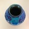 Vase Fat Lava Op Art Multicolore en Poterie de Bay Ceramics, Allemagne, Set de 2 13