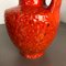 Vase Fat Lava Op Art Multicolore en Poterie de Bay Ceramics, Allemagne, Set de 2 11