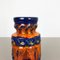 Jarrón Fat Lava de cerámica de colores de Bay Ceramics, Germany, años 50, Imagen 3