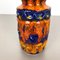 Colorful Fat Lava Pottery Vase from Bay Ceramics, Germany, 1950s 5