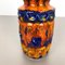 Colorful Fat Lava Pottery Vase from Bay Ceramics, Germany, 1950s, Image 5