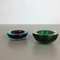 Murano Glass Sommerso Bowls, Italy, 1970s, Set of 2 10