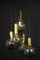 Large Cascading Chandelier in Smoked Glass from Cosack, Germany, 1970s, Image 7