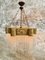 Art Deco Copper & Glass Bead Hanging Lamp 12