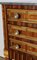 Mesa de salón pequeña de madera preciosa, siglo XIX, Imagen 7