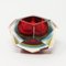 Red & Blue Ashtray by Flavio Poli for Seguso, Italy, 1960s 1