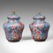 Antique English Ceramic Cloisonne Spice Jars, Set of 2, Image 4