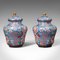 Antique English Ceramic Cloisonne Spice Jars, Set of 2, Image 3