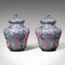 Vasetti per spezie Cloisonne antichi in ceramica, Regno Unito, set di 2, Immagine 3