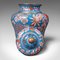 Antique English Ceramic Cloisonne Spice Jars, Set of 2 9