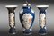 Antike Trompeten Vasen und Gefäß mit Deckel, 3er Set 1