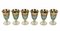 Vintage Italian Arte Italica Medici 24k Gilt Wine Glasses, Set of 6, Image 5