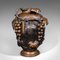 Large Antique Japanese Bronze Vases, Set of 2 6