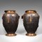 Grands Vases Antiques en Bronze, Japon, Set de 2 5