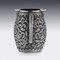 19th Century Indian Solid Silver Double Cream Jug, 1880, Image 4