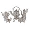 19th Century French Solid Silver Tea & Coffee Service, 1870, Set of 5, Image 1