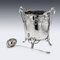 20th Century German Art Nouveau Solid Silver Punch Bowl & Ladle, 1900, Set of 2 10