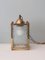Mid-Century French Square Lantern Ceiling Lamp, 1950s, Image 2