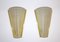 Etched Glass Sconces from Hustadt Leuchten, 1960s, Set of 2 1