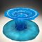 Photolumineszierende pigmentierte Murano Glas Tafelaufsatz Skulptur von Daniela Forti 2