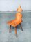 Mid-Century Brutalist Tiroler Chair Set, 1960s, Poland, Set of 5, Image 11