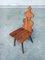 Brutalistisches Mid-Century Tiroler Stuhl Set, 1960er, 5er Set 7