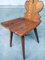 Brutalistisches Mid-Century Tiroler Stuhl Set, 1960er, 5er Set 12
