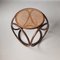 Bentwood and Rattan Circular Stool, 1970s 3