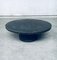 Table Basse Postmoderne en Pierre Noire, 1980s 1