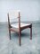Juego de sillas de comedor escandinavas Mid-Century de teca, años 60. Juego de 6, Imagen 6