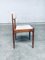 Juego de sillas de comedor escandinavas Mid-Century de teca, años 60. Juego de 6, Imagen 12