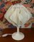 Lámparas de mesa blancas de Zicoli, años 70. Juego de 2, Imagen 4