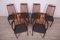 Mid-Century Teak and Fabric Dining Chairs by Leslie Dandy for G-Plan, 1960s, Set of 6 4