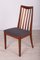 Mid-Century Teak and Fabric Dining Chairs by Leslie Dandy for G-Plan, 1960s, Set of 6 13