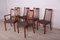Mid-Century Teak and Fabric Dining Chairs by Leslie Dandy for G-Plan, 1960s, Set of 6, Image 3