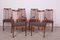 Chaises de Salle à Manger Mid-Century en Teck et Tissu par Leslie Dandy pour G-Plan, 1960s, Set de 6 1