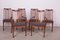 Mid-Century Teak and Fabric Dining Chairs by Leslie Dandy for G-Plan, 1960s, Set of 6 1